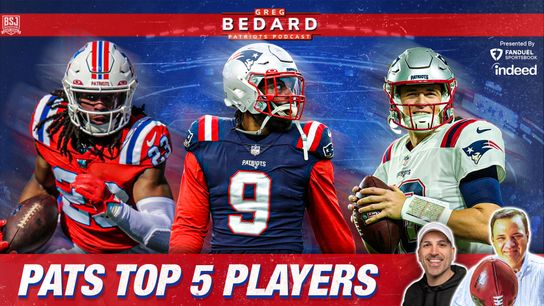 .@FDsportsbook & @Indeed Podcast & Video: Bedard Patriots Pod - Top 5 players now, and to contend taken at BSJ Headquarters (Patriots)